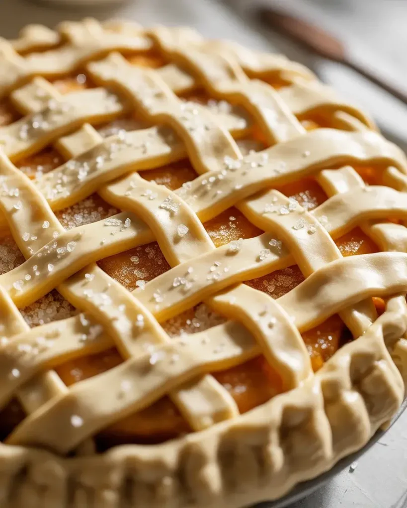  Egg wash and coarse sugar create a magical sparkle before baking