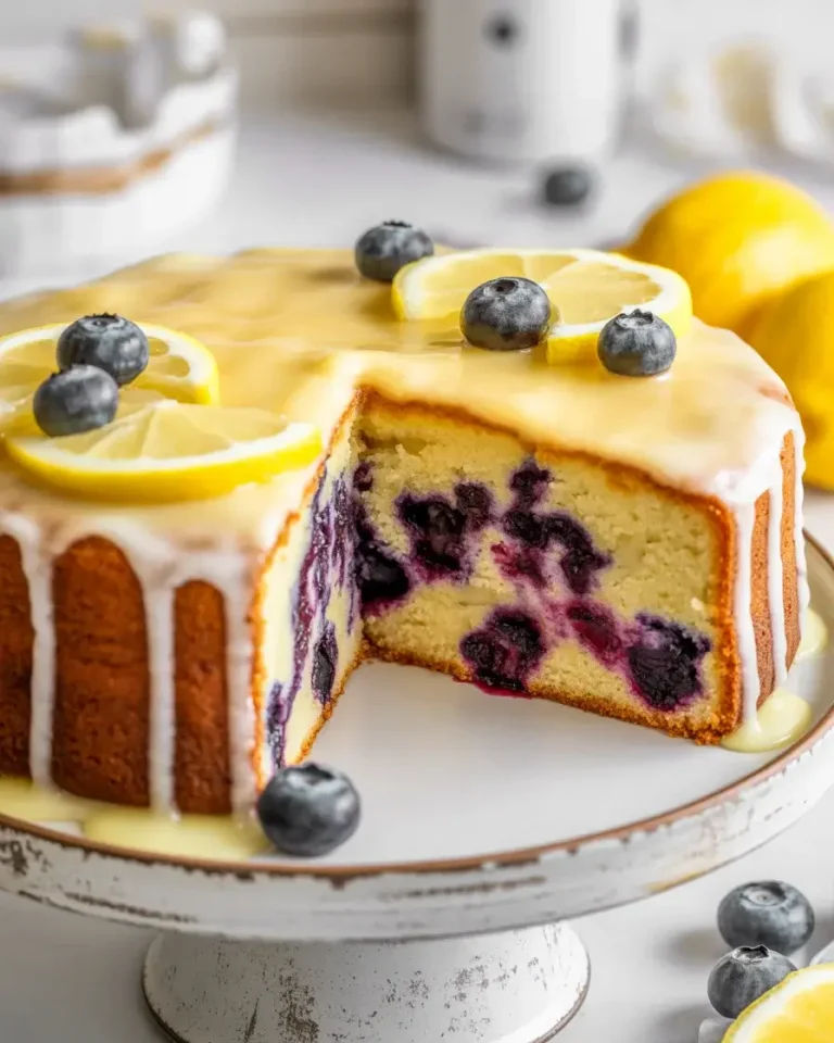 The Ultimate Lemon Blueberry Cake Recipe