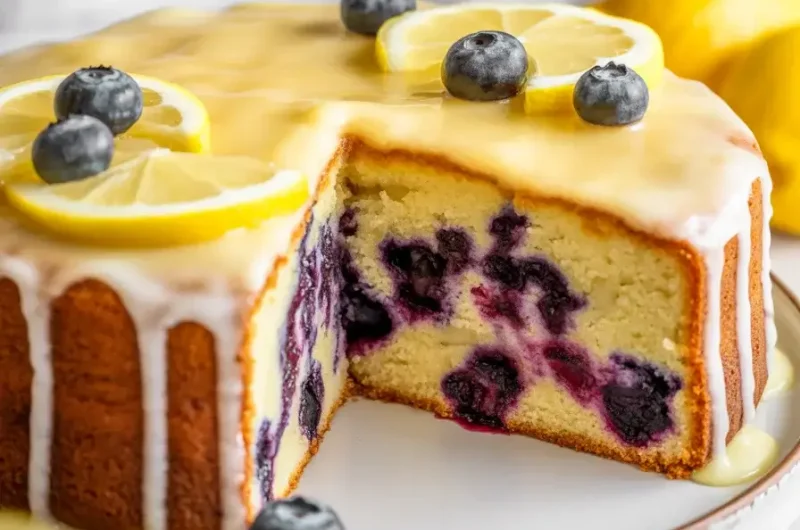 The Ultimate Lemon Blueberry Cake Recipe