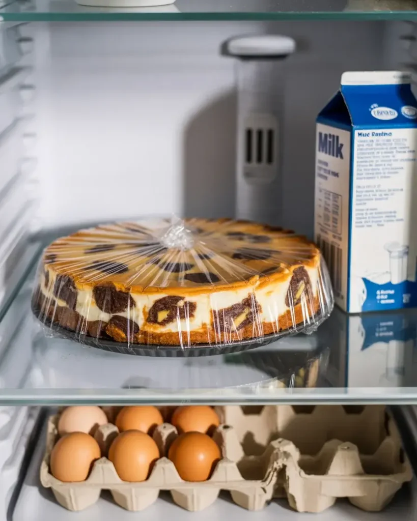 Pie wrapped and refrigerated stays fresh for up to 4 days
