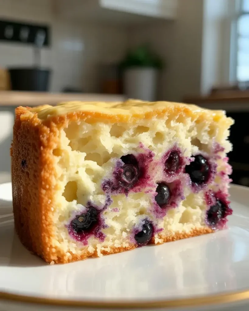 Proper mixing technique creates a light, tender crumb with visible air pockets