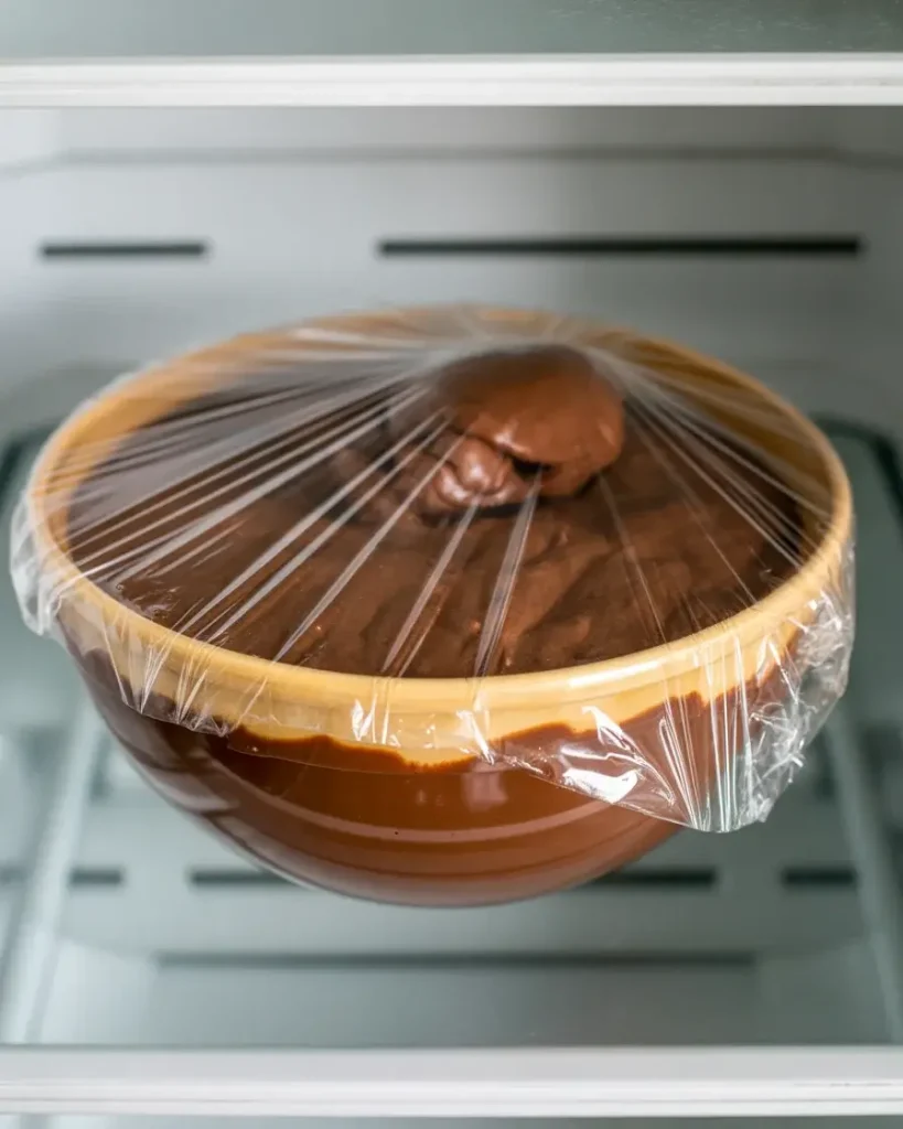 Refrigerated batter stays fresh for up to two hours before baking