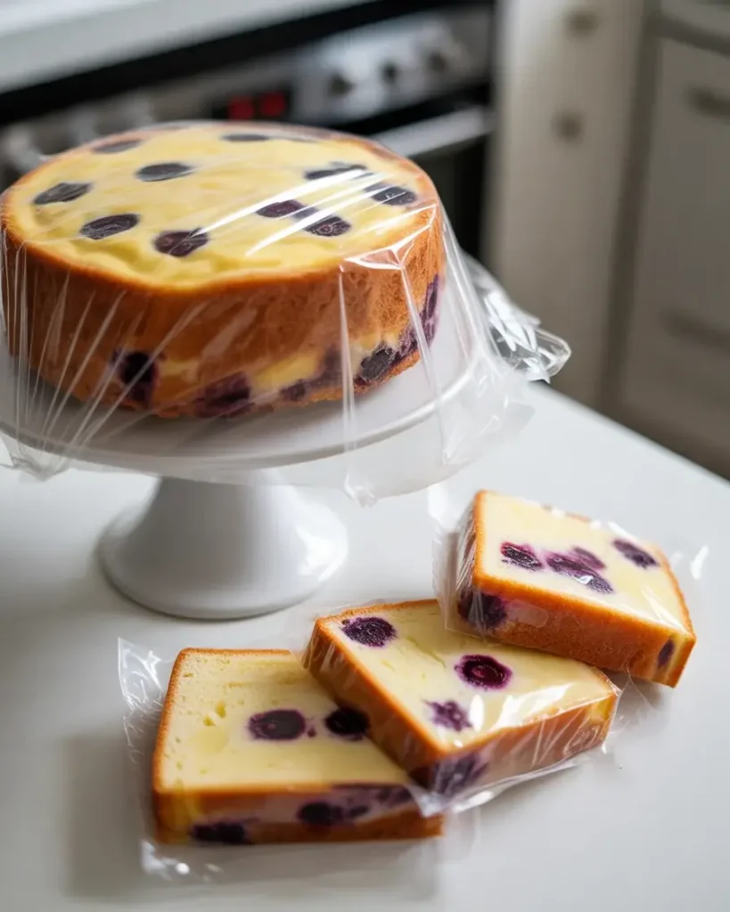 Store covered at room temperature for 3 days or freeze individual slices