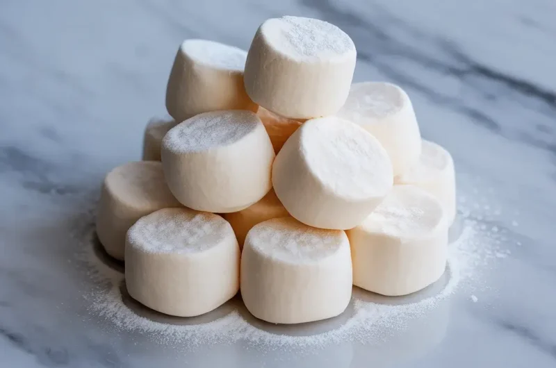 Celestial Vanilla Marshmallows: Fluffy Cloud-Like Treats