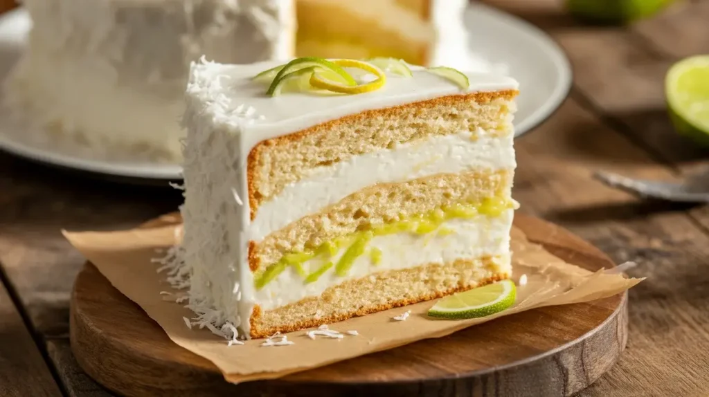 Coconut Lime Tres Leches