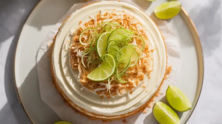 Coconut Lime Tres Leches