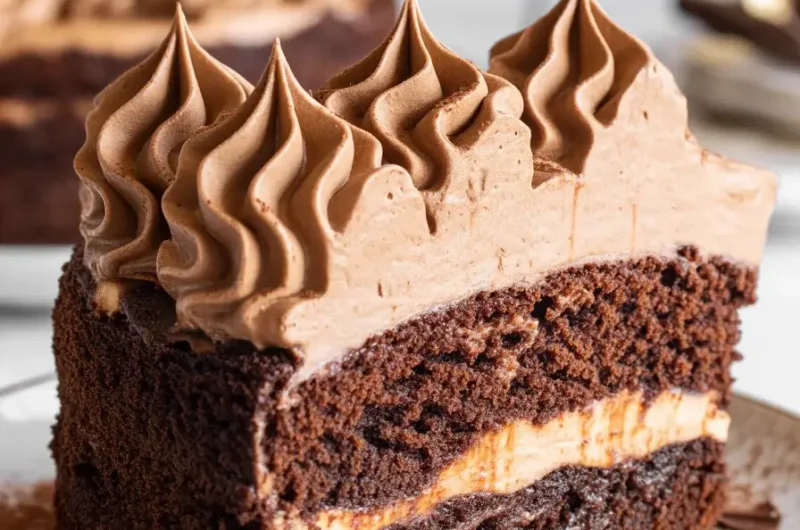 Espresso Infused Mocha Poke Cake: A Dreamy Coffee and Chocolate Fusion