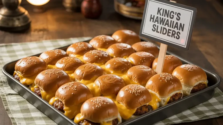 King's Hawaiian Sliders: The Perfect Party Appetizer