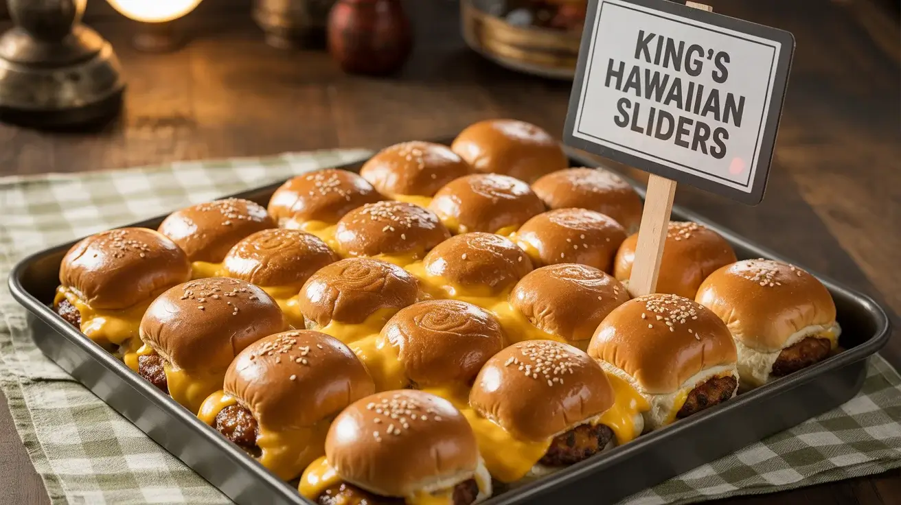 King's Hawaiian Sliders: The Perfect Party Appetizer