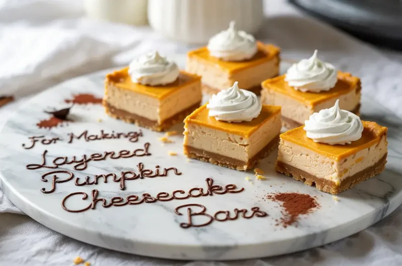Layered Pumpkin Cheesecake Bars: The Perfect Fall Dessert