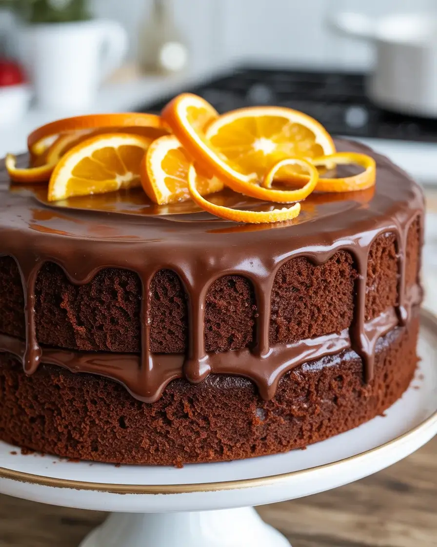 Orange Chocolate Dream Cake: The Perfect Citrus-Chocolate Dessert