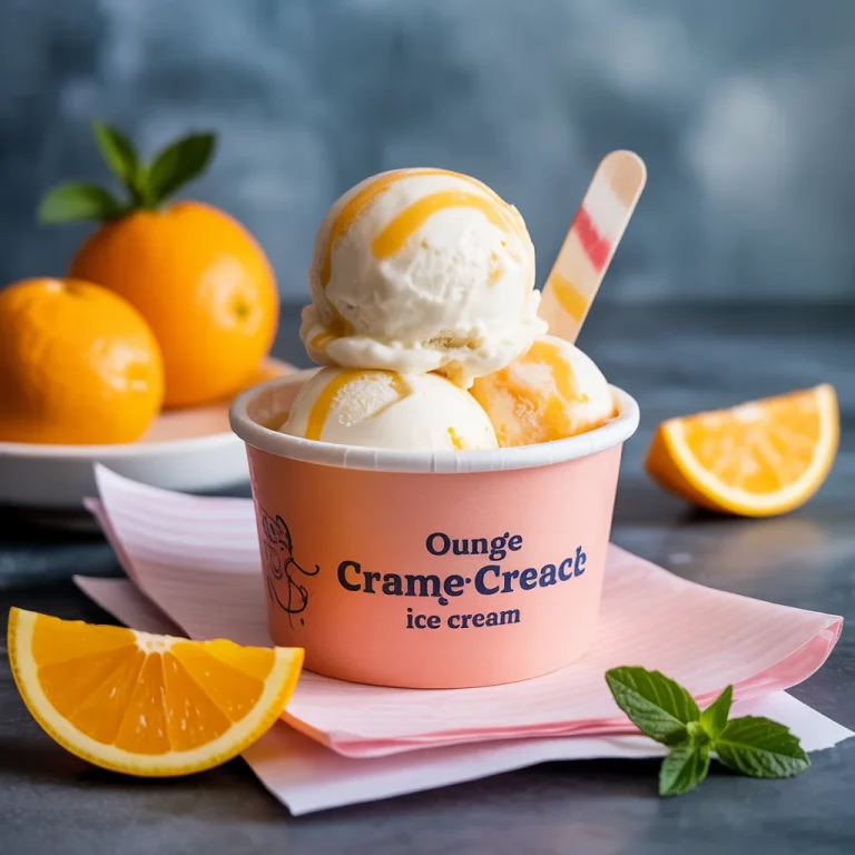 Orange Creamsicle Ice Cream Cake A Dreamy Summer Dessert
