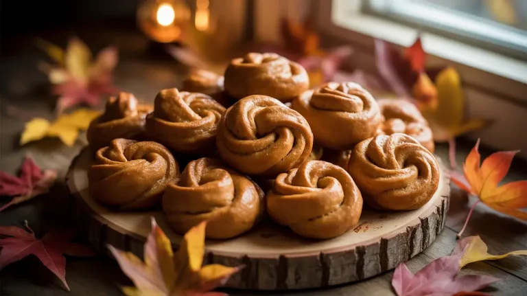 Spiced Pumpkin Butter Knots