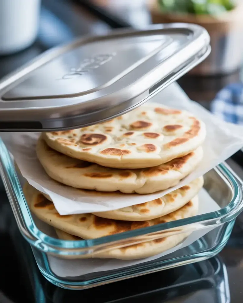 Storing cooked toastul in an airtight container for 2-3 days at room temperature