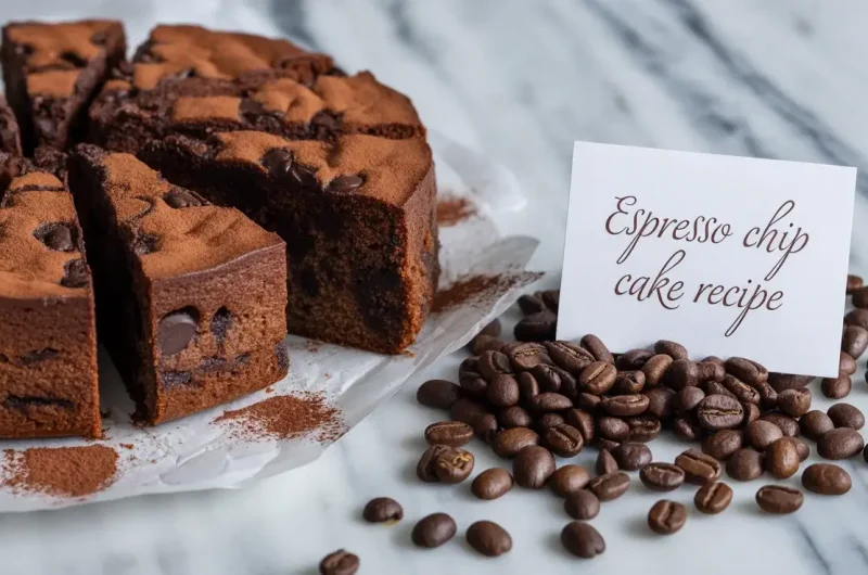The Ultimate Espresso Chip Cake Recipe