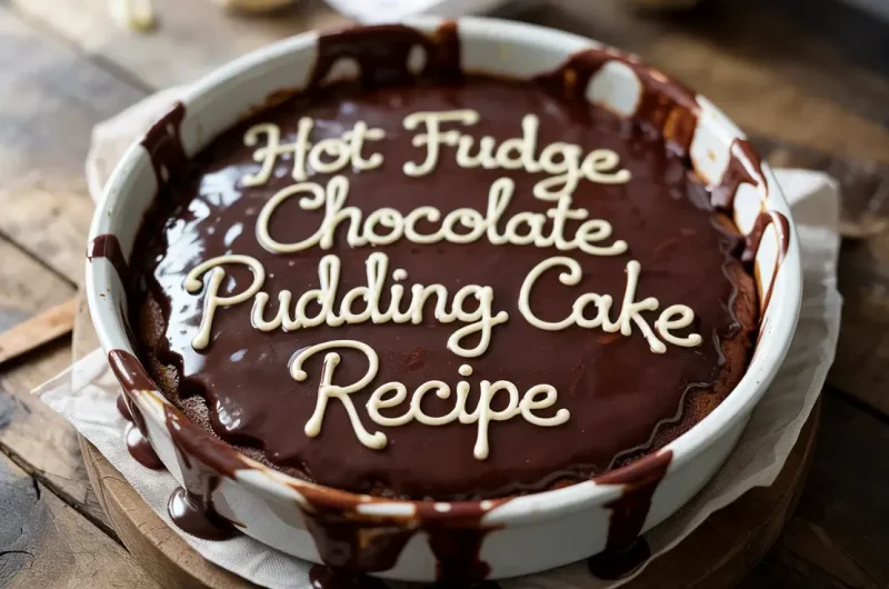 The Ultimate Hot Fudge Chocolate Pudding Cake Recipe