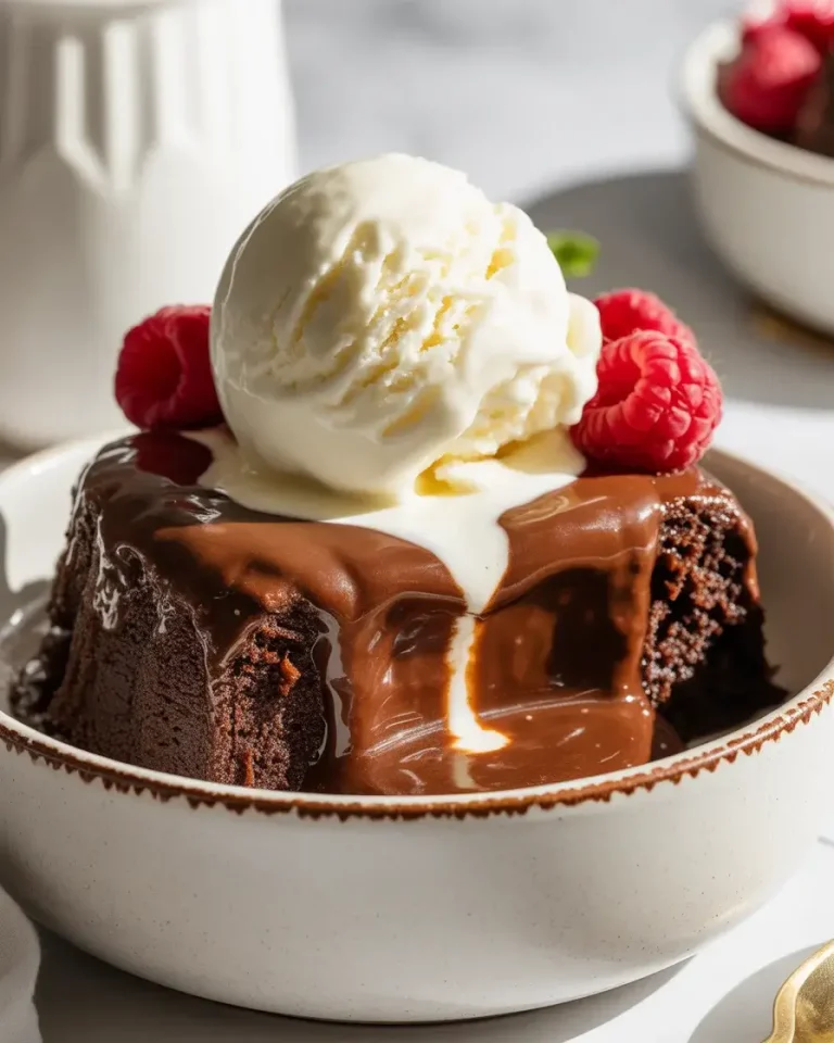 The Ultimate Hot Fudge Chocolate Pudding Cake Recipe
