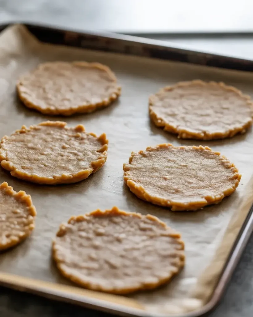Baking cookies until edges set but centers stay soft for authentic texture