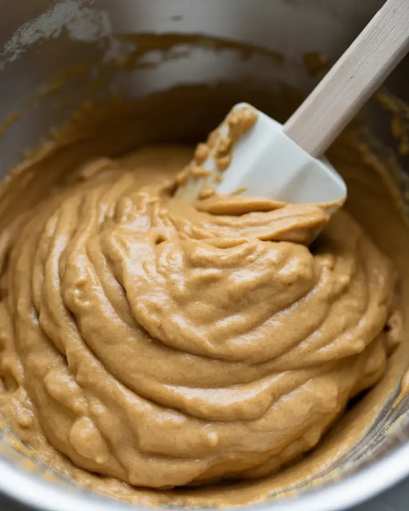Batter folded just until combined with slight lumps remaining