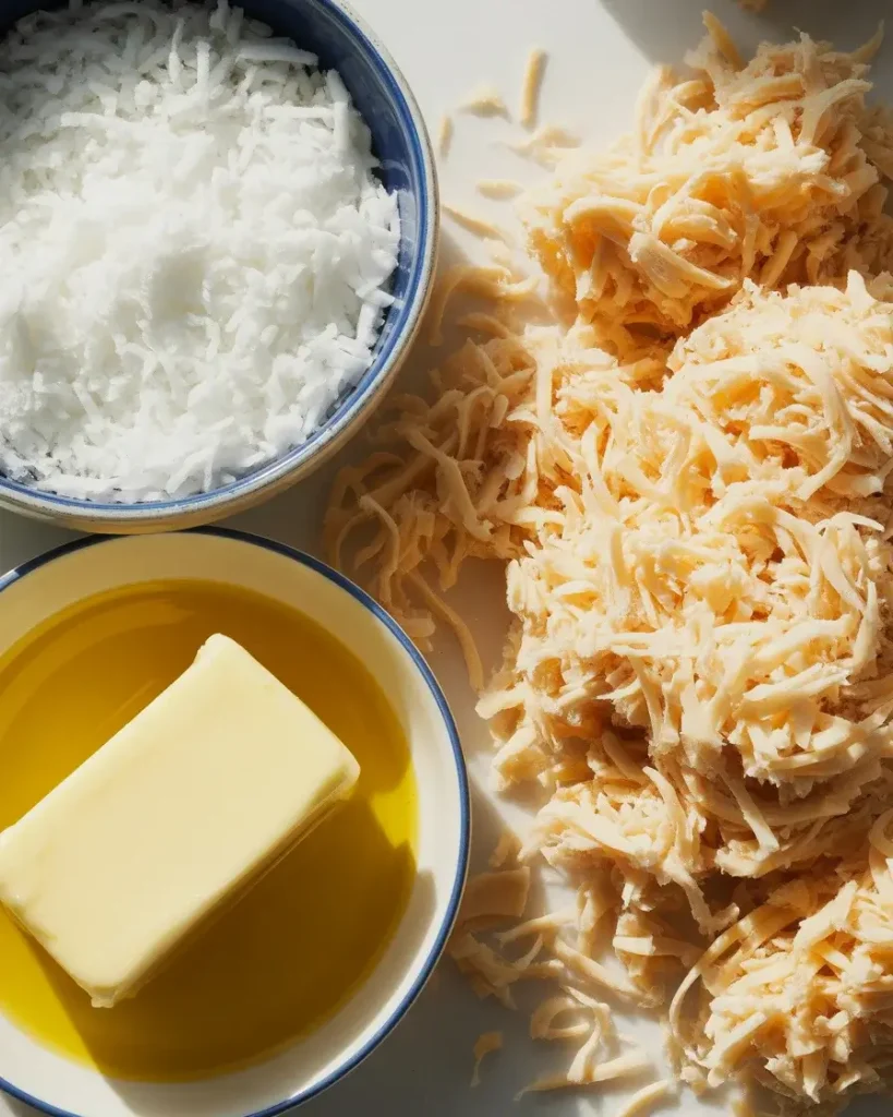 Coconut oil creates the firmest crust that holds together when sliced