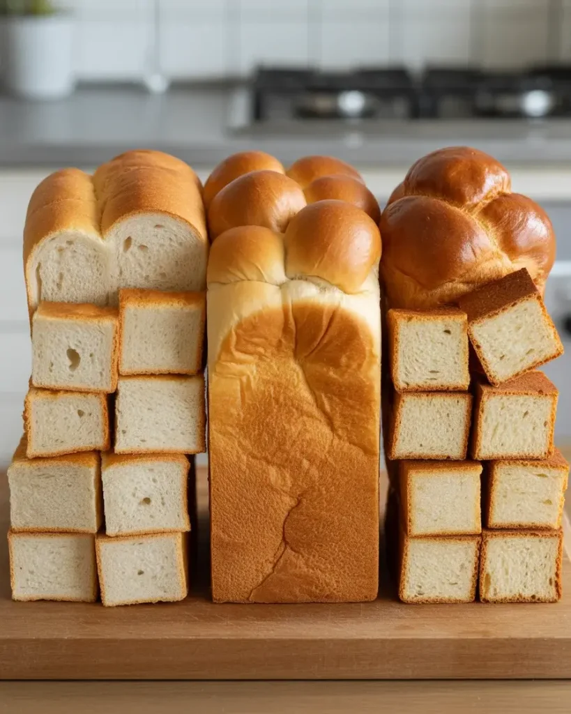 French bread, brioche, and challah all make excellent bread pudding