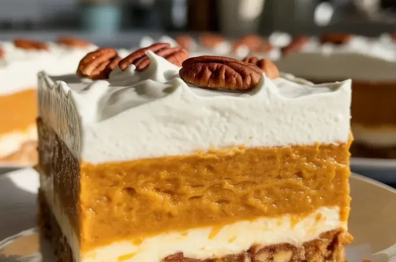 Creamy Pumpkin Delight Bars: The Ultimate Fall Dessert