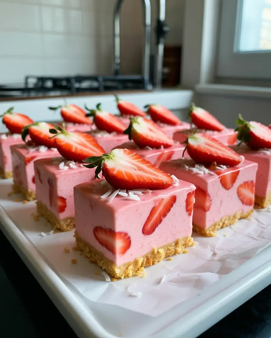 Strawberry Coconut Cheesecake Bites: The Perfect No-Bake Summer Treat