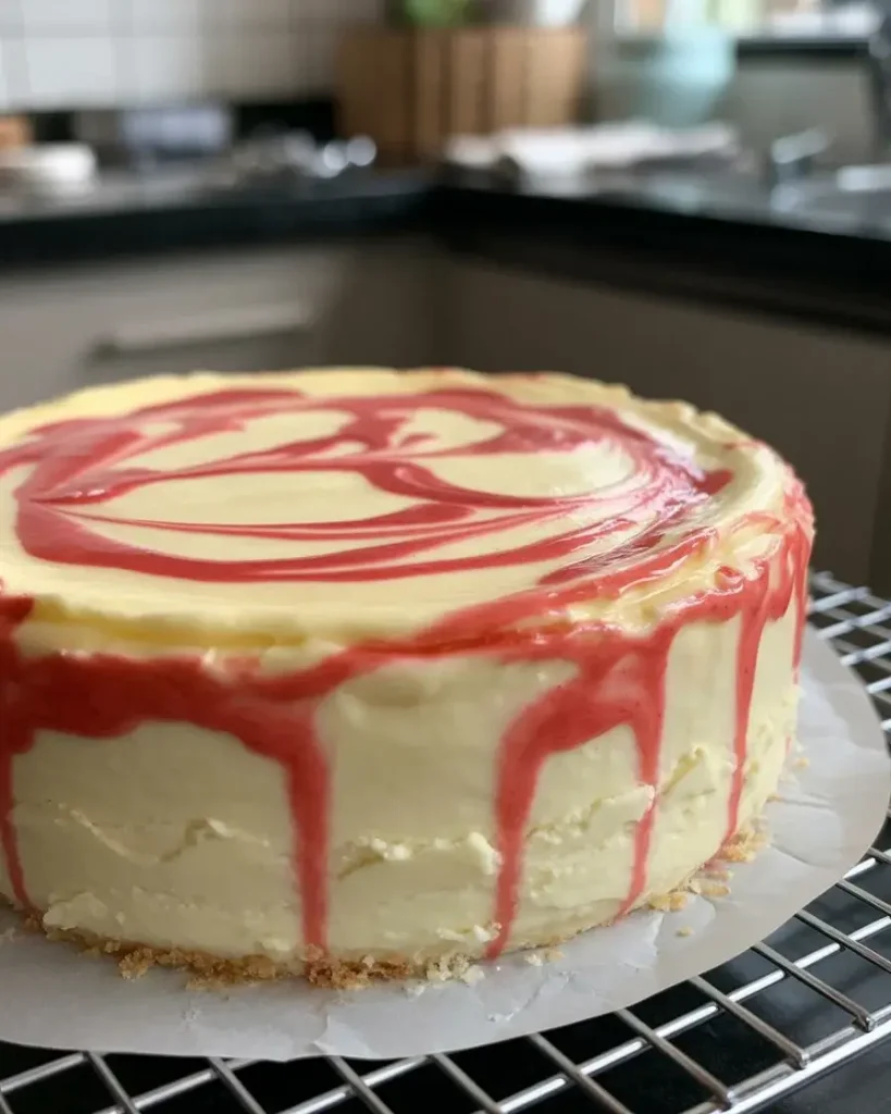Perfect water bath technique creates crack-free cheesecake every time