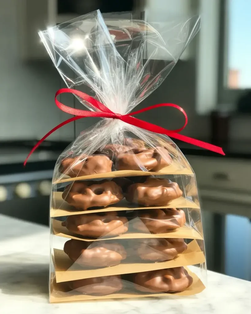 Pretzel delights packaged perfectly for gift giving