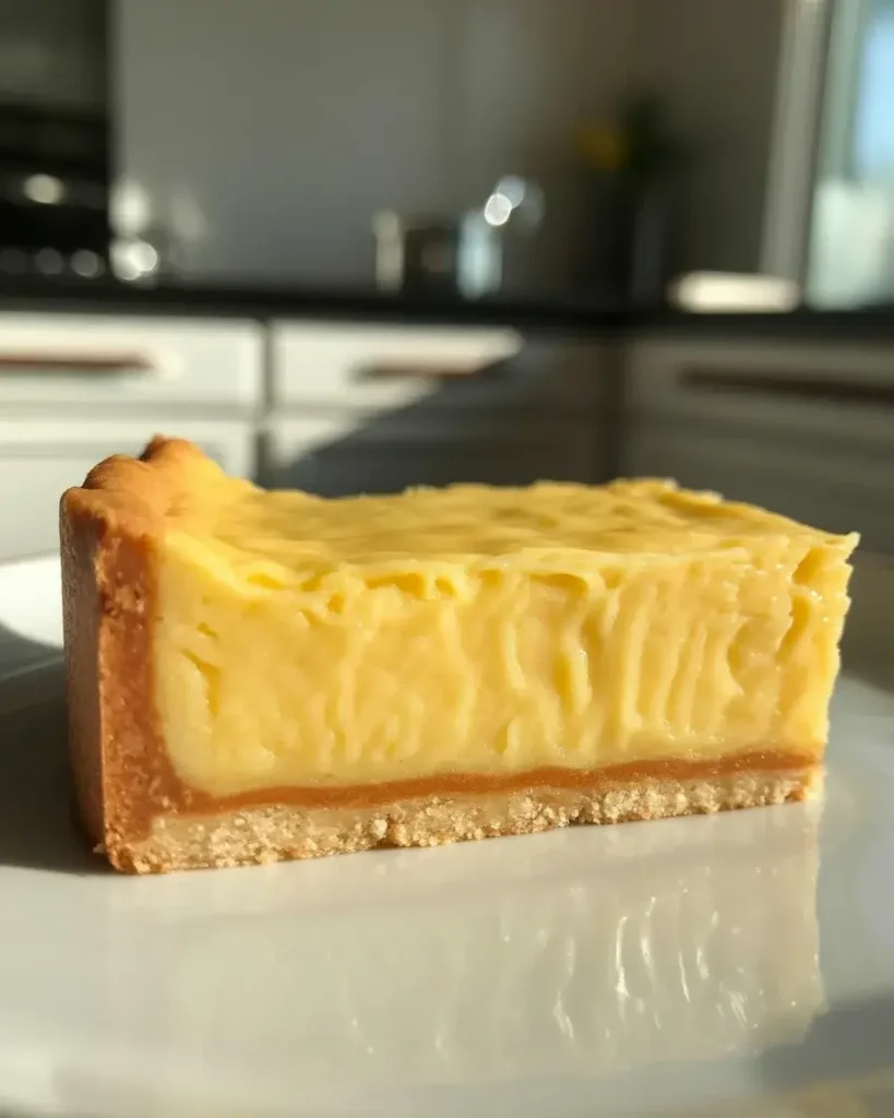 Properly baked bars show firm filling that slices cleanly without running