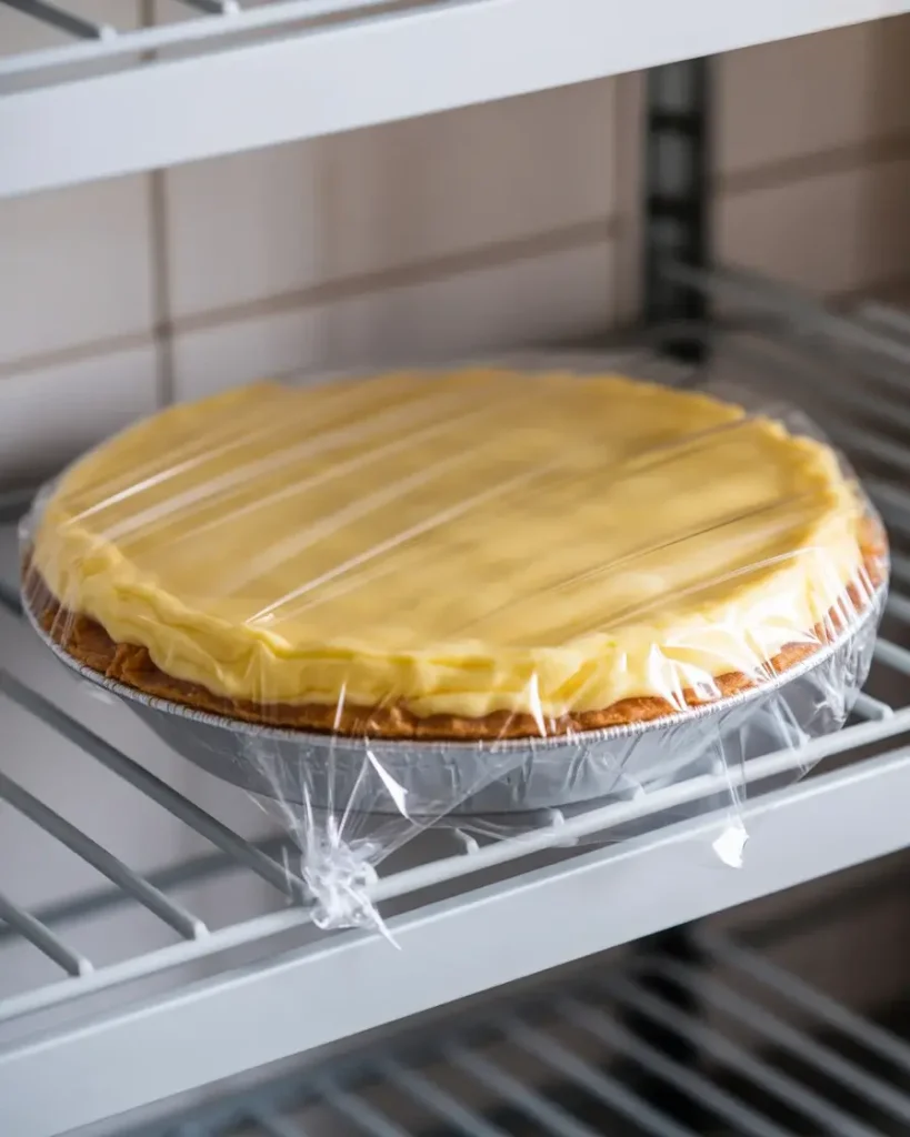 A properly frozen and dried crust stays crisp for days without any sogginess