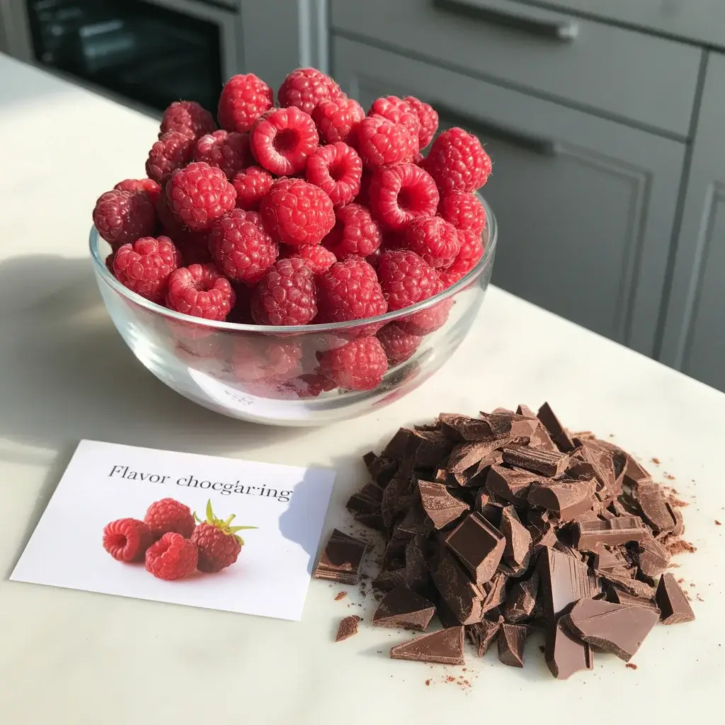 Raspberry's natural acidity lifts dark chocolate's bitterness into perfect harmony