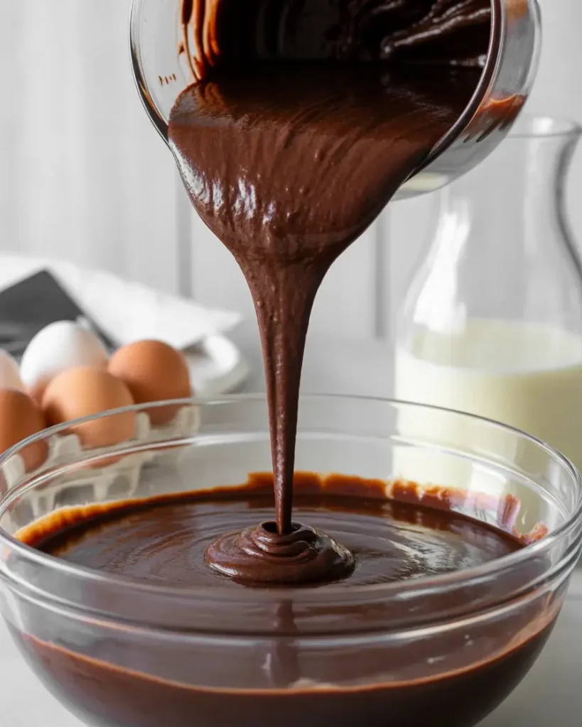 Whisk dry ingredients thoroughly before adding wet - lumps now mean dense cake later
