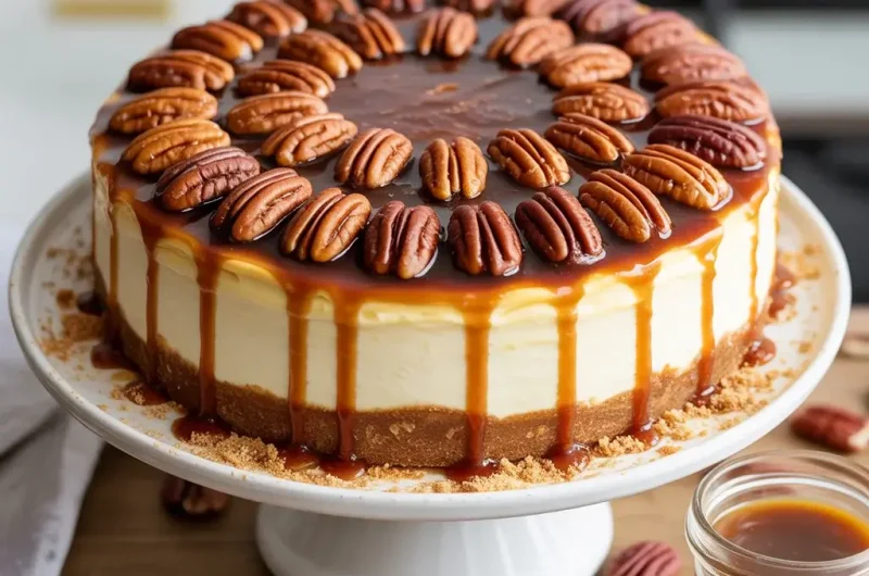 Ultimate Pecan Pie Cheesecake: The Perfect Fall Dessert