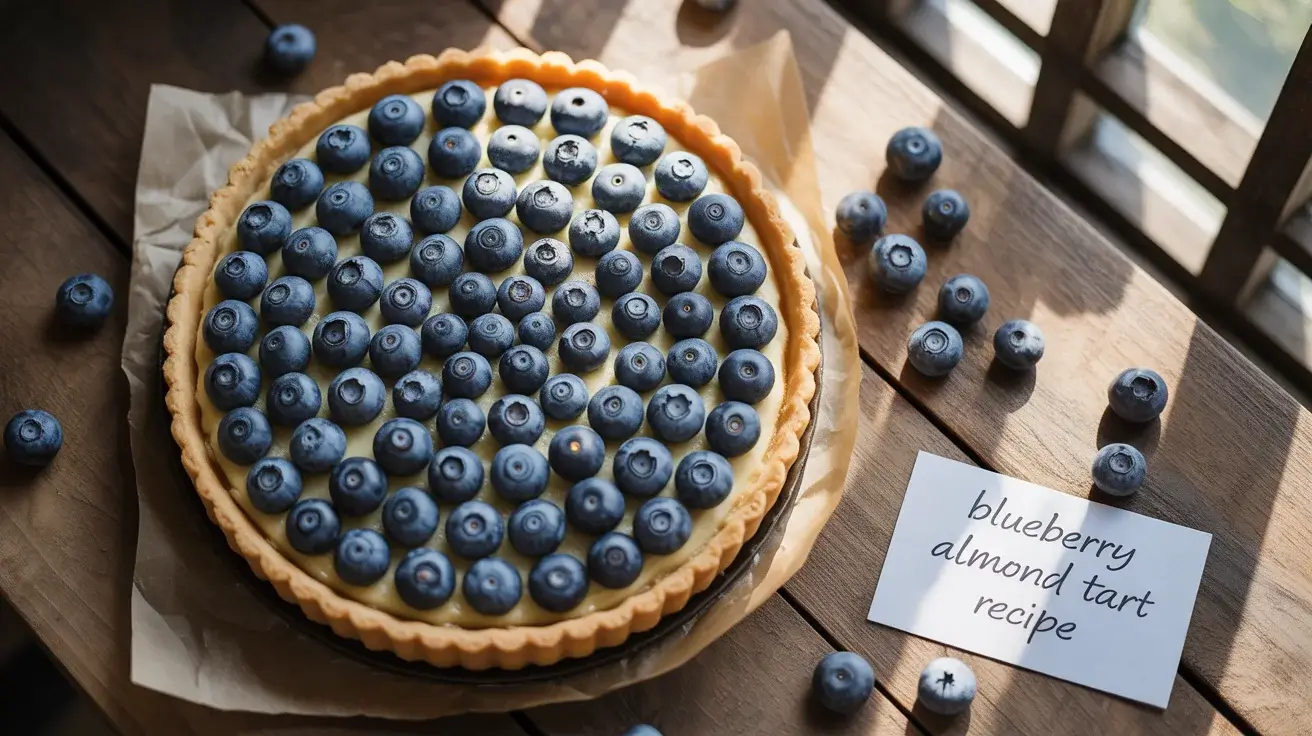 Blueberry Almond Tart Recipe