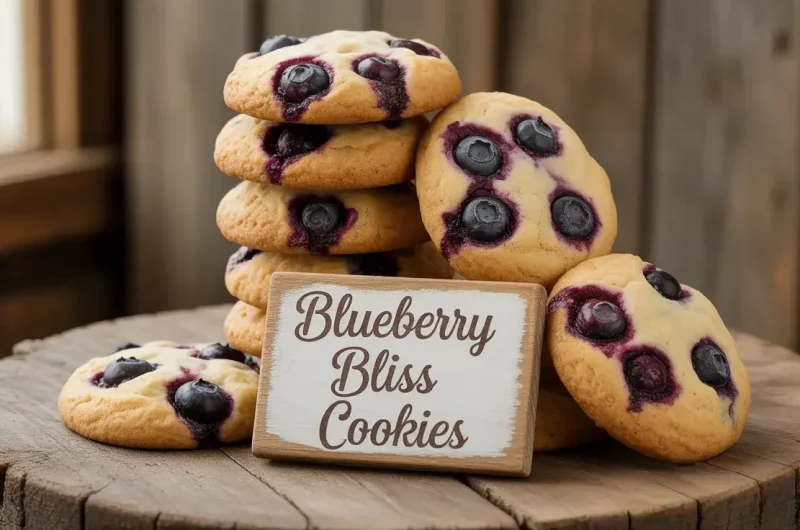 Blueberry Bliss Cookies: Soft, Chewy Perfection in Every Bite