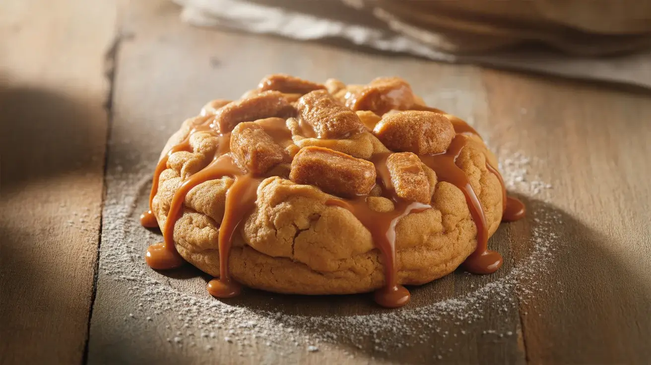 Butterfinger Caramel Crunch Cookies