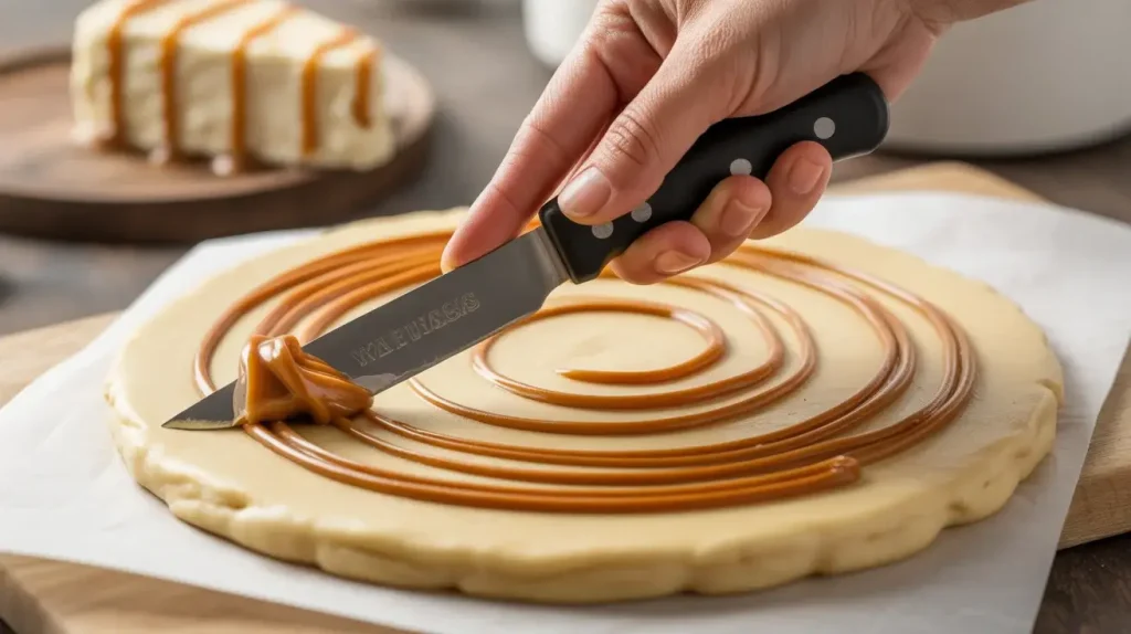 Creating Beautiful Caramel Swirls