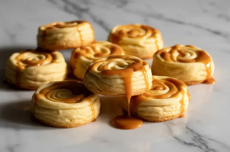 Caramel Cheesecake Cookies