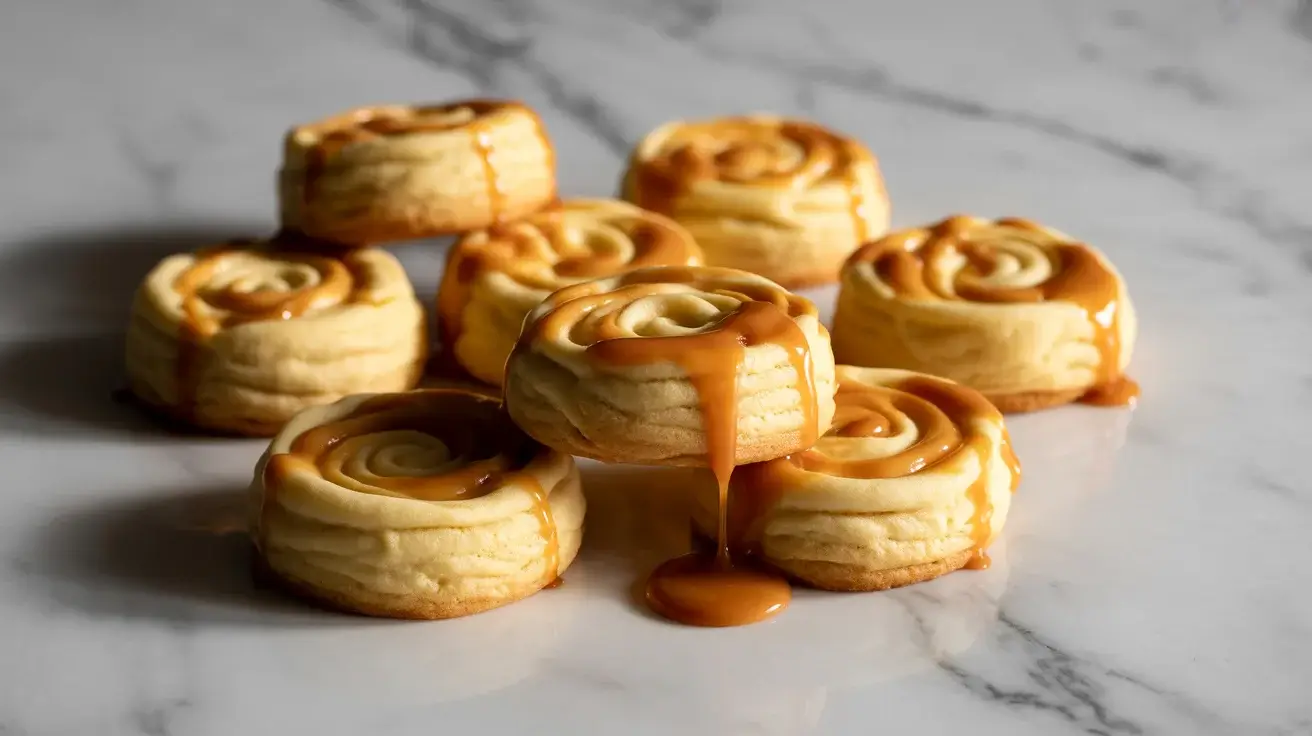 Caramel Cheesecake Cookies