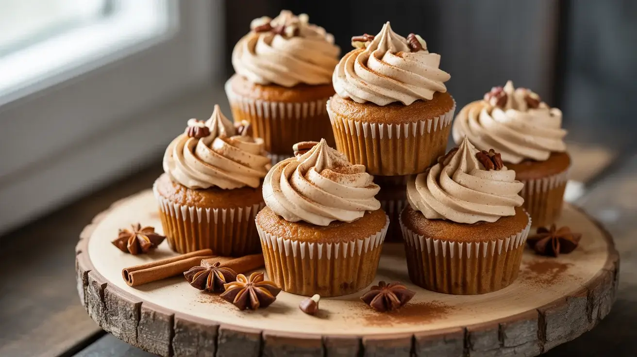 Chai Pumpkin Latte Cupcakes