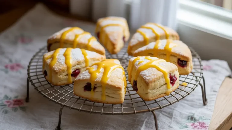 Cherry Lemon Scones