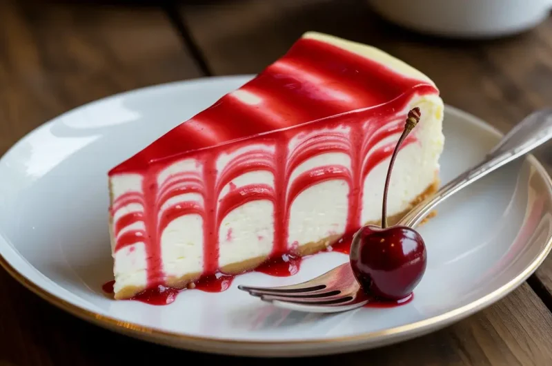Cherry Ripple Cheesecake: The Ultimate Creamy Dessert