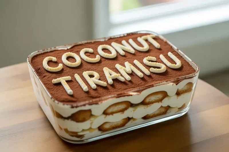 Coconut Tiramisu: A Tropical Twist on the Classic Italian Dessert
