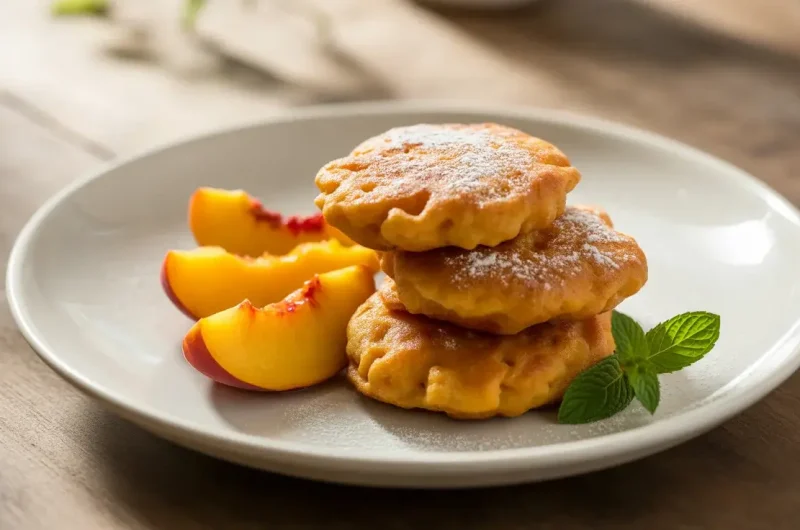 Delicious Peach Fritters: Crispy, Sweet Summer Treats