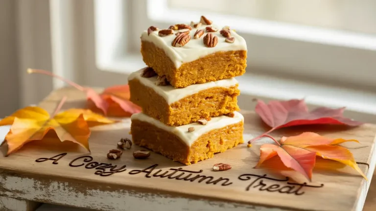 Fall Pumpkin Bars