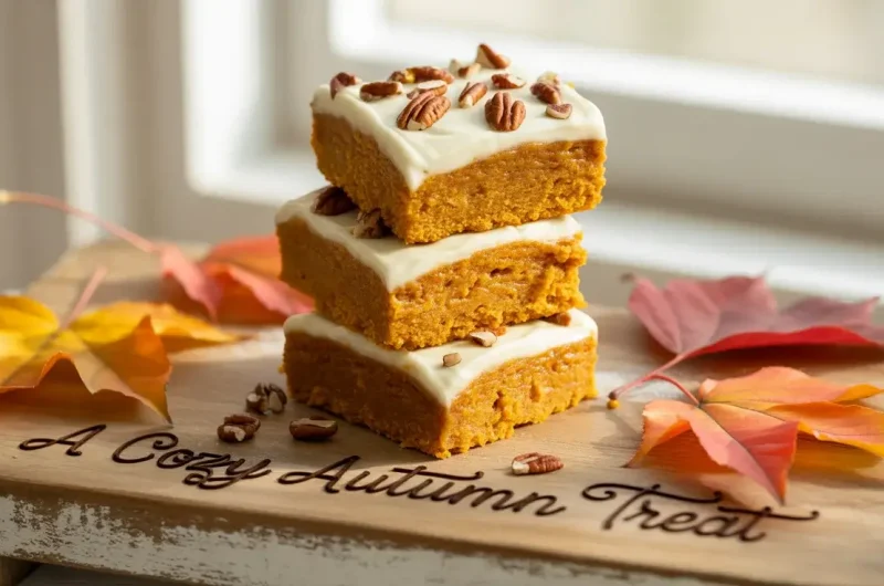 Fall Pumpkin Bars: A Cozy Autumn Treat