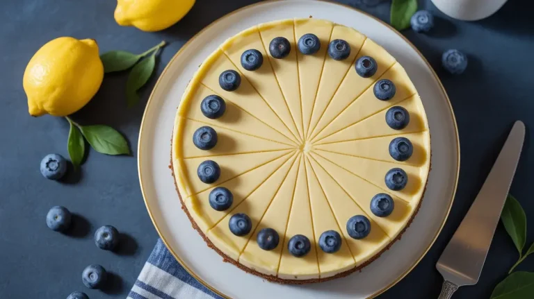 Lemon Blueberry Cheesecake Cake