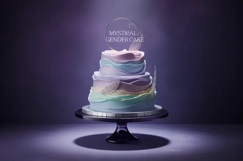 Mystical Gender Cake: A Magical Color-Reveal Dessert
