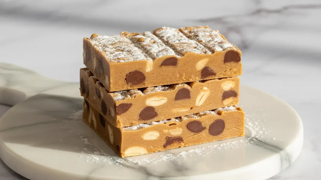 No-Bake Peanut Butter Cookie Dough Bars